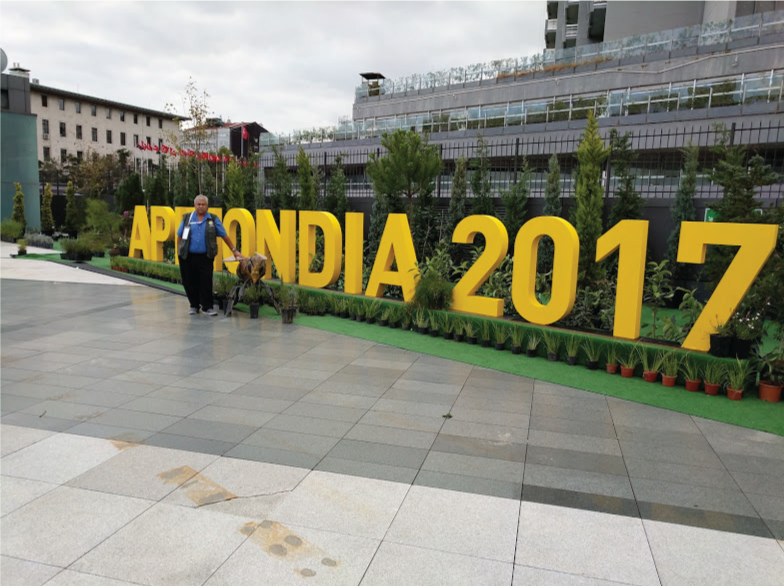 The Apimondia Congress in Istanbul, Turkey.